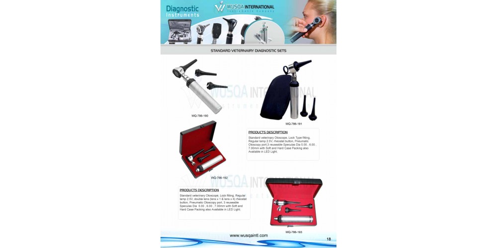 Veterinary Diagnostic Sets